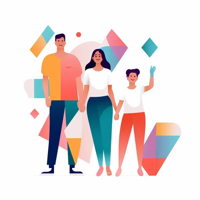 Big Tech Corporate Art Style