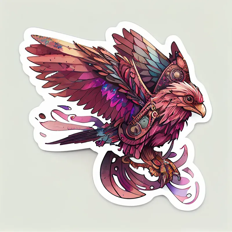Steampunk Character Stickers