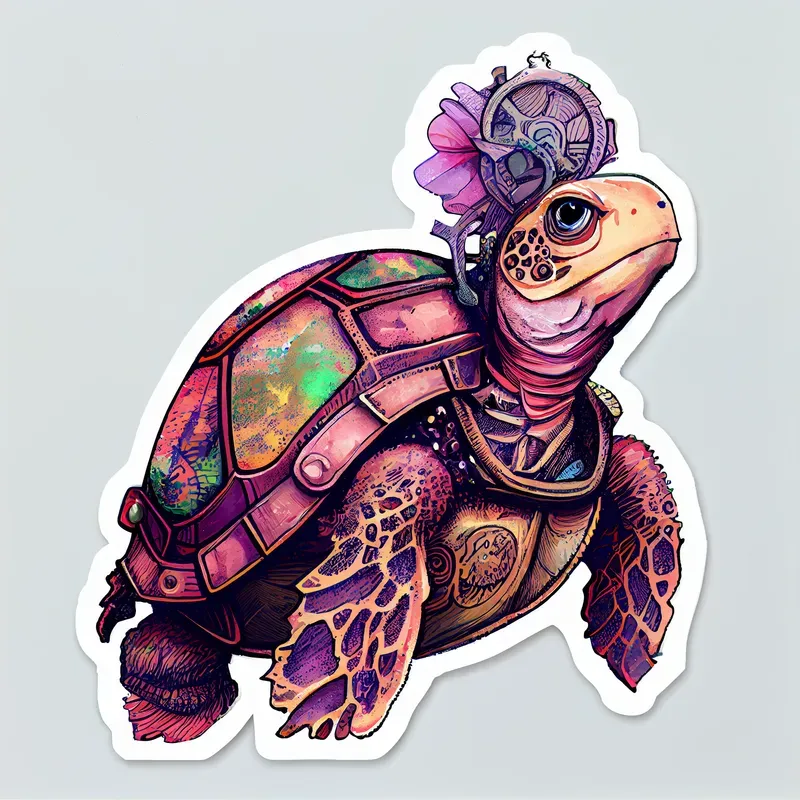 Steampunk Character Stickers