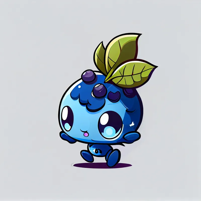 Cute Fruit Character Illustrations