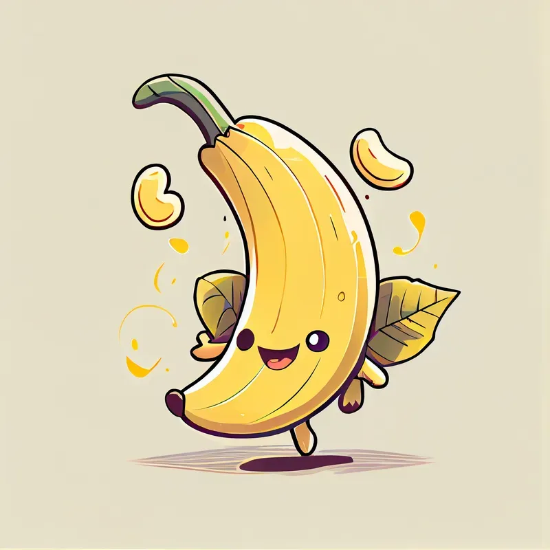 Cute Fruit Character Illustrations