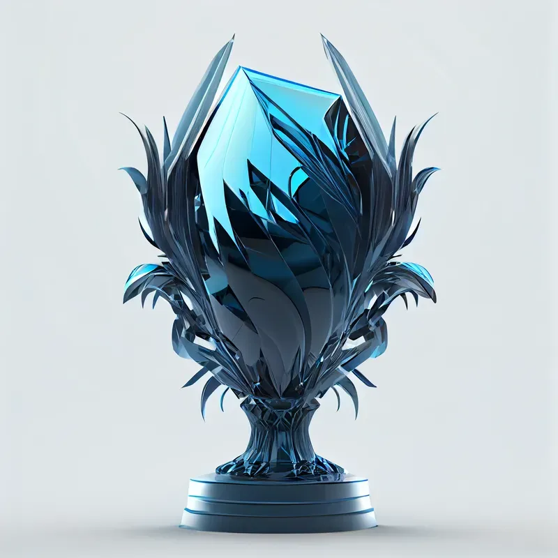 Futuristic Modern Award Trophies