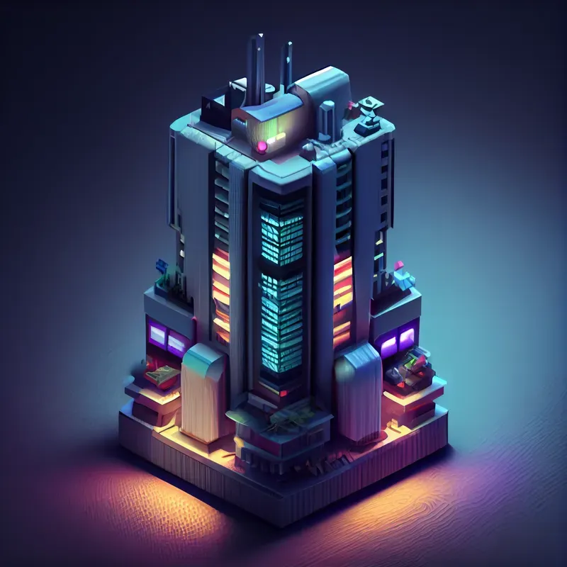 Future Isometric 3D Game Assets