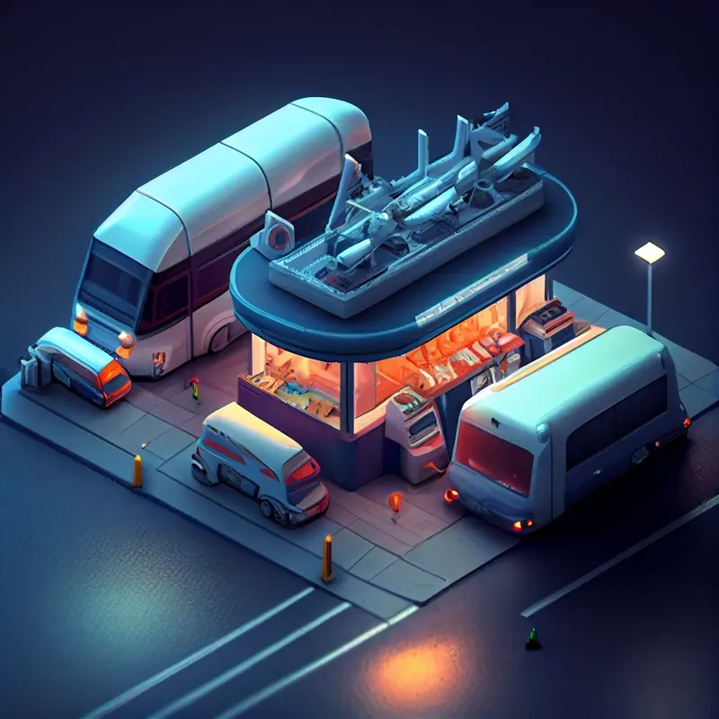 Future Isometric 3D Game Assets