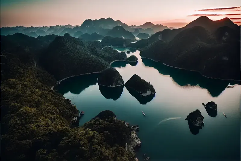 Drone Shot Cinematic Wallpapers