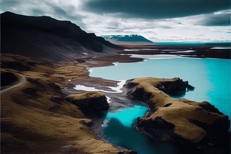 Drone Shot Cinematic Wallpapers