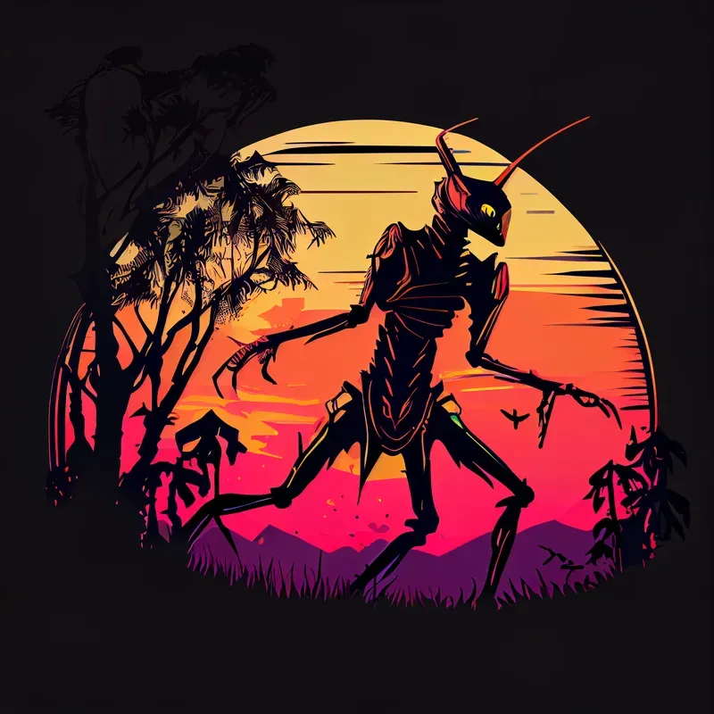 Kung Fu Animals T-shirt Vectors