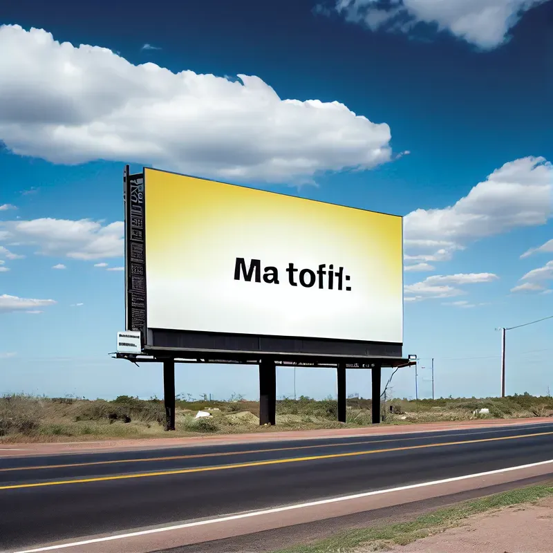 Billboards Advertising At Highways
