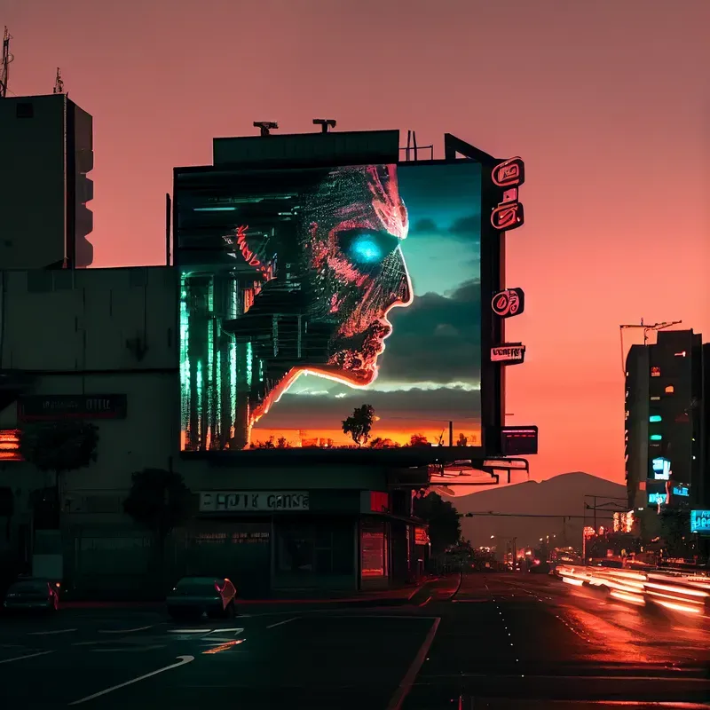 Billboards Advertising At Highways