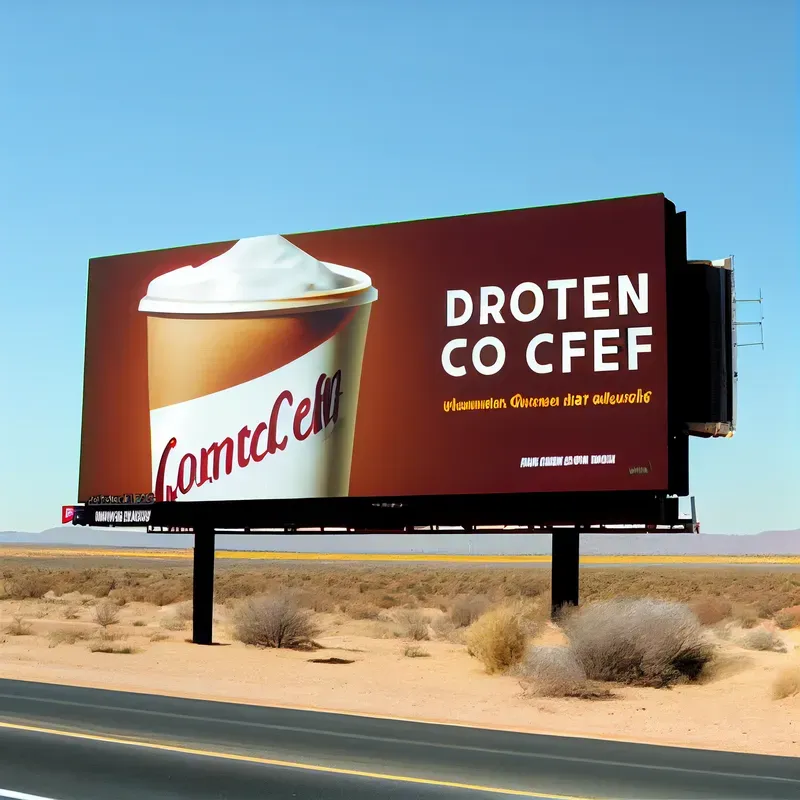 Billboards Advertising At Highways