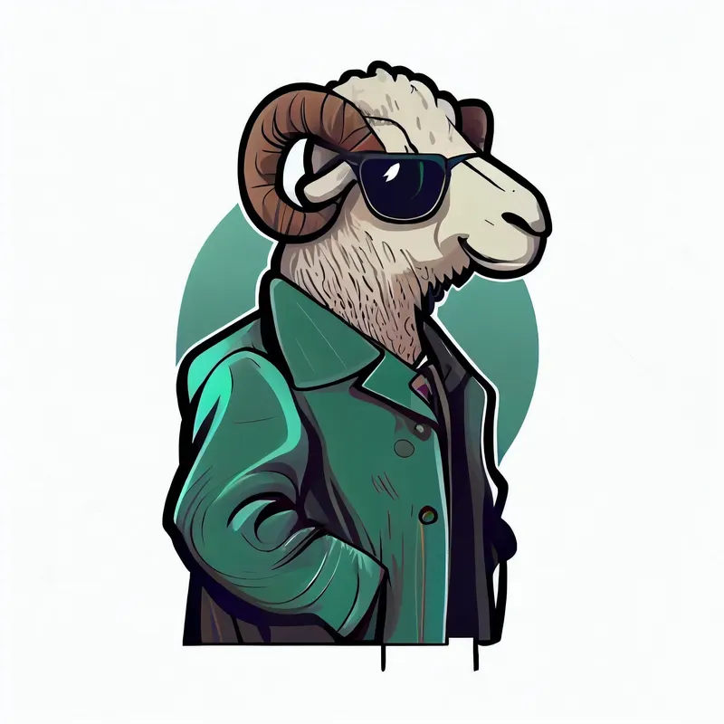 Cool Animals T-shirt Vectors