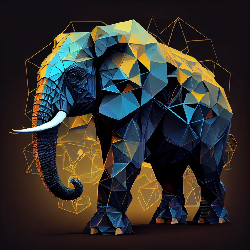 Future Intricate Hexagon Art Prints