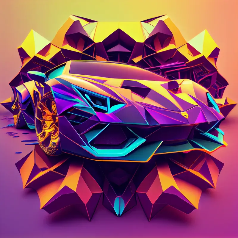 Future Intricate Hexagon Art Prints