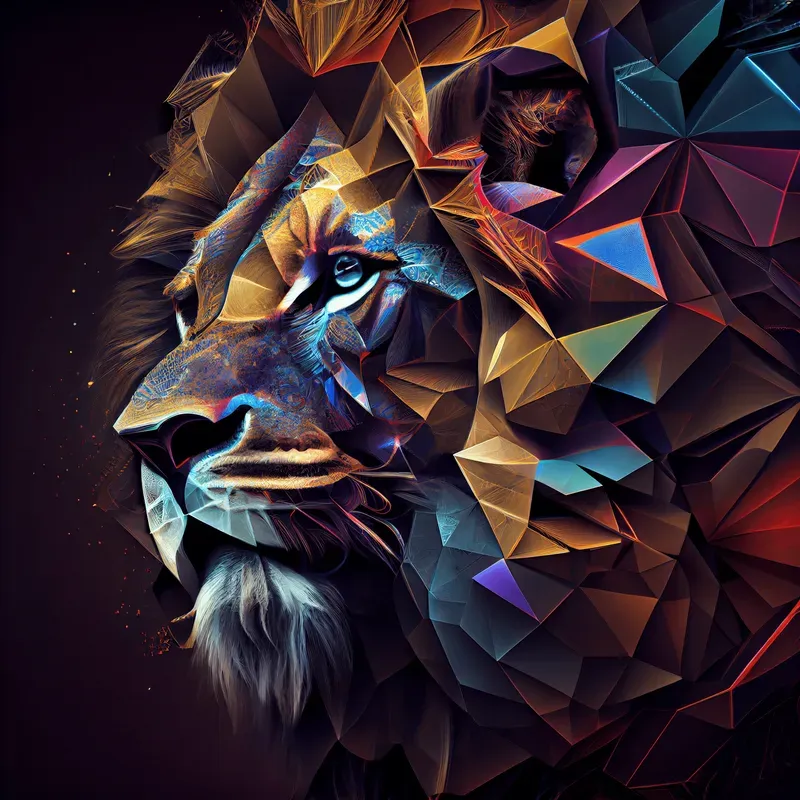 Future Intricate Hexagon Art Prints
