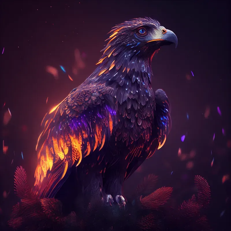 Illuminated Animal Posters