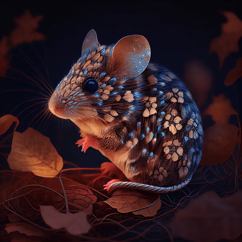Illuminated Animal Posters