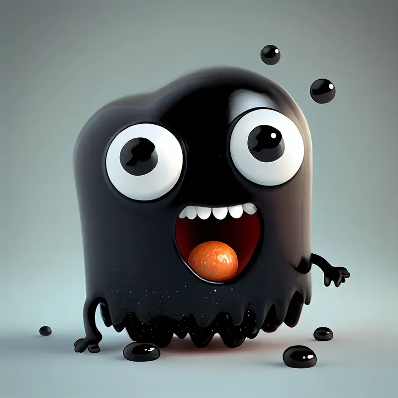 3D Pixar Jelly Characters