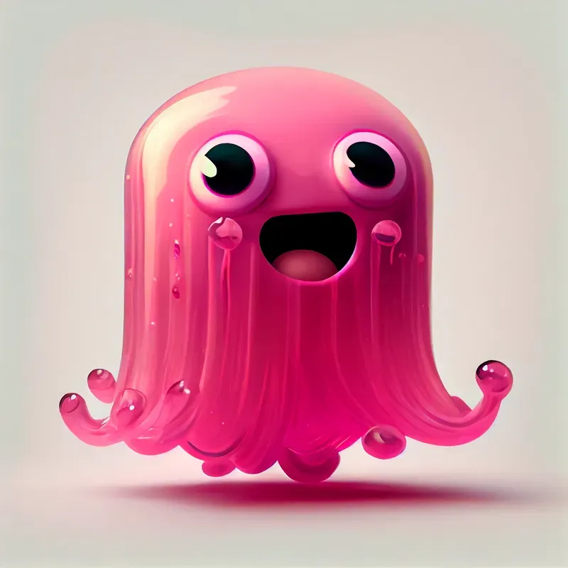 3D Pixar Jelly Characters