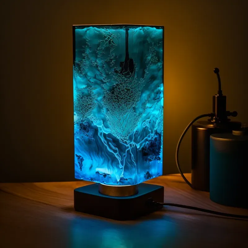Glowing 3D Interior Lamps