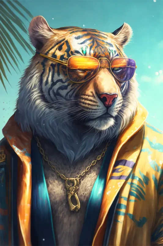 Stylish Cartoon Animals