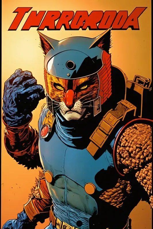 Superhero Comic Book Covers Marvel Style
