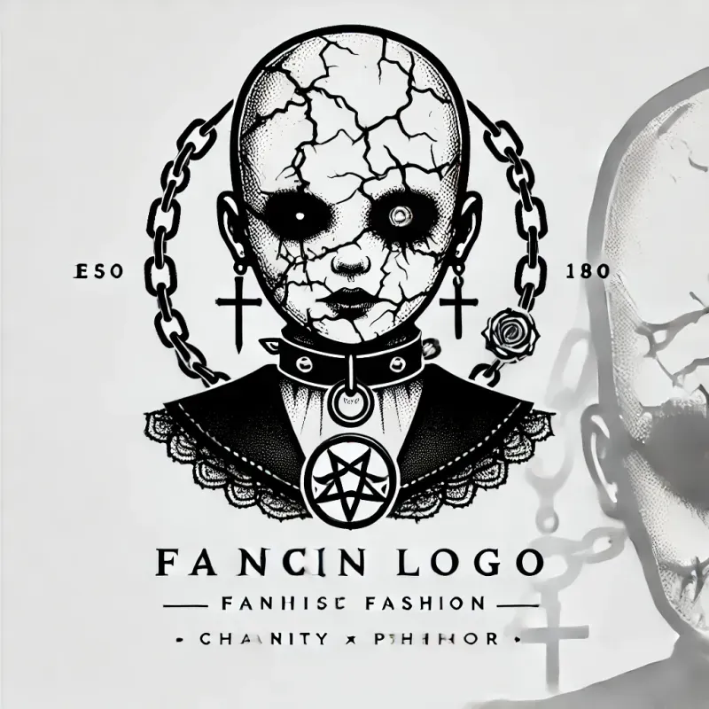 Gothic Horror Fashion Logos
