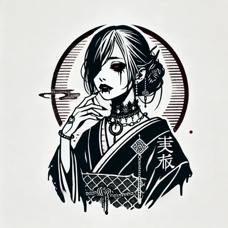 Gothic Horror Fashion Logos