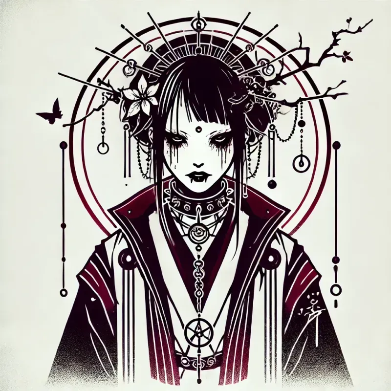 Gothic Horror Fashion Logos