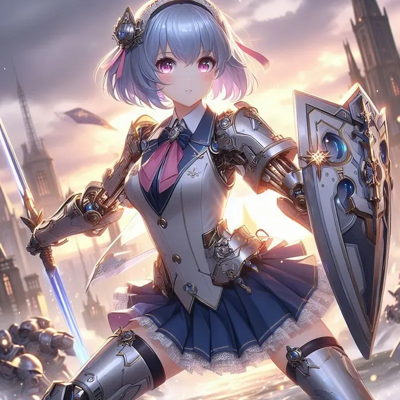 Manga School Mecha Girls