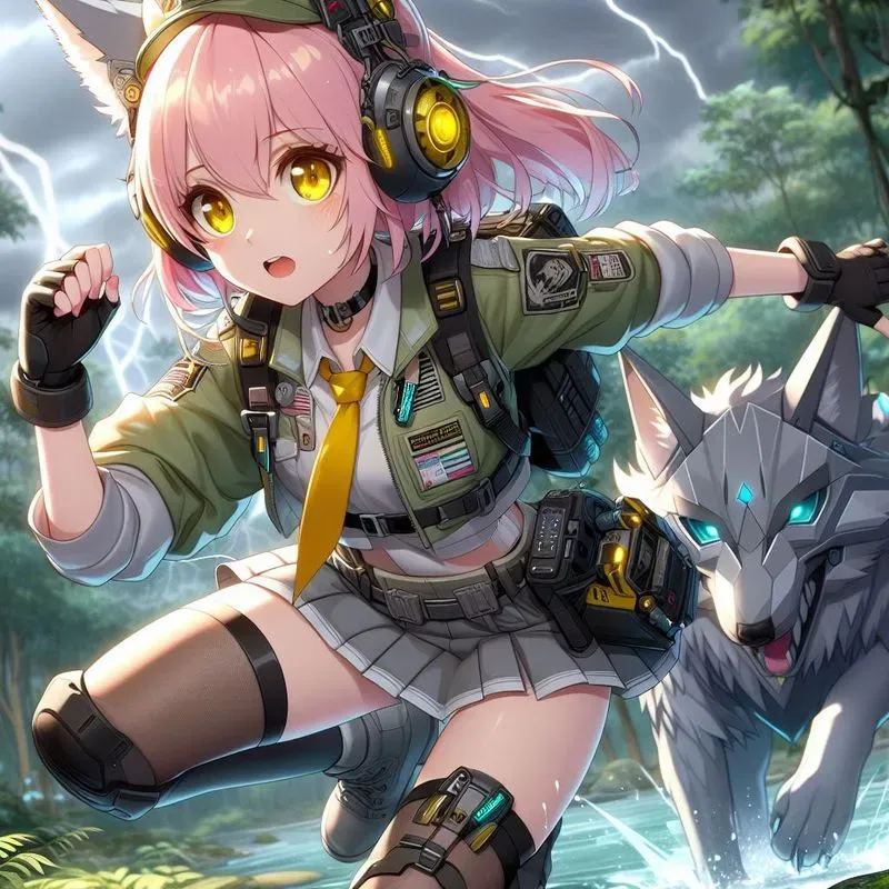 Manga School Mecha Girls