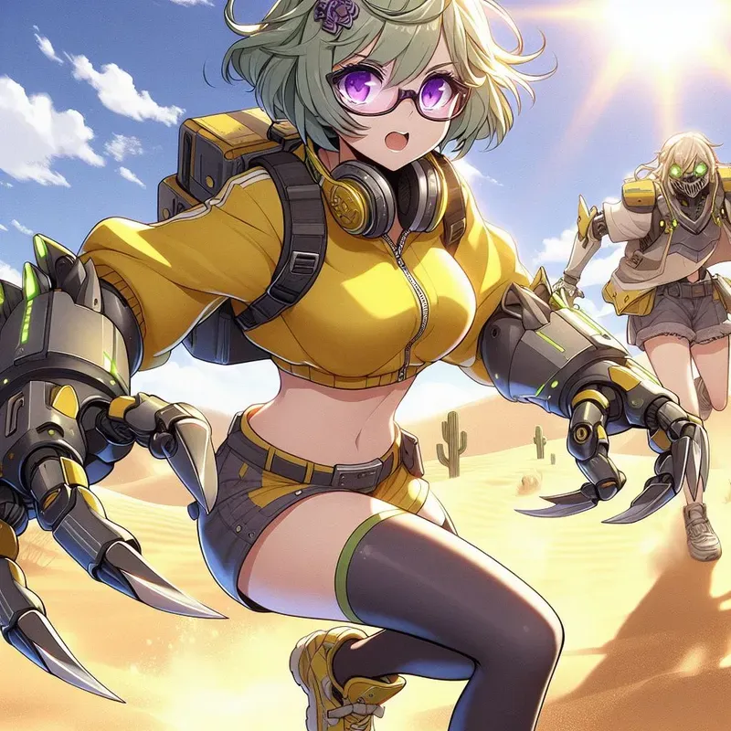 Manga School Mecha Girls