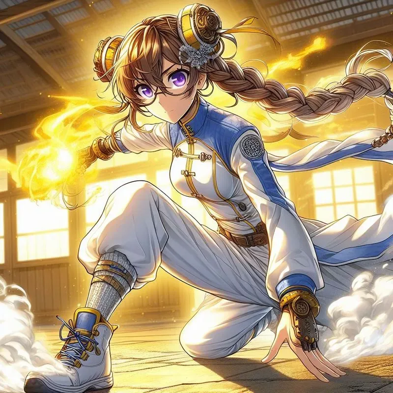 Anime Manga Superpower School Heroines