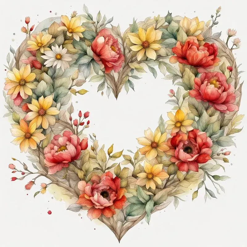 Lineartwatercolor Intricate Cliparts