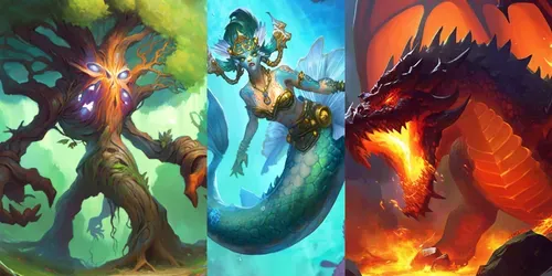 Hearthstone Style Card Art generated by midjourney