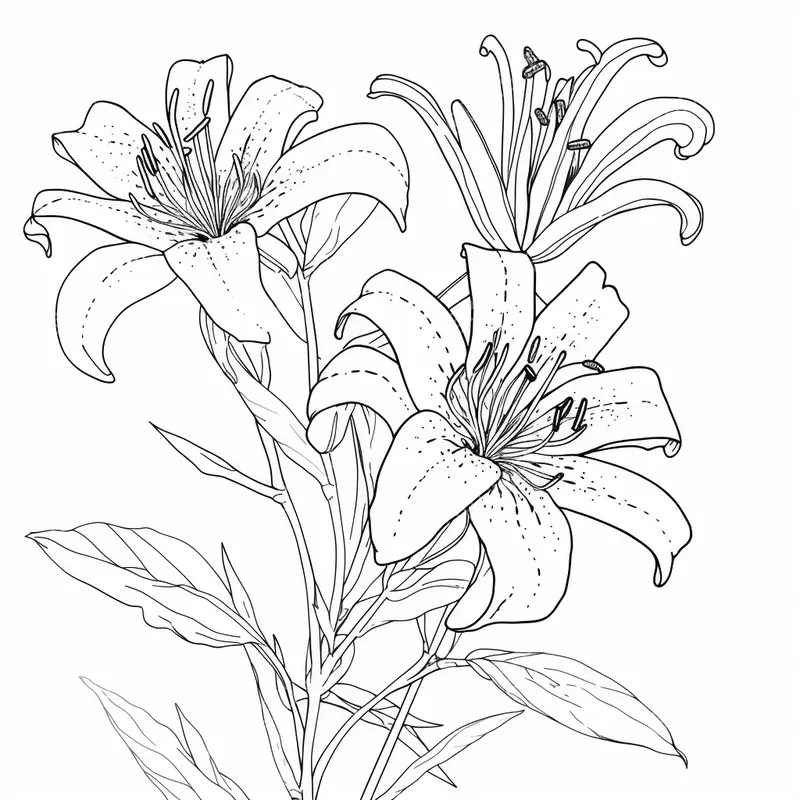 Super Clean Botanical Coloring Pages