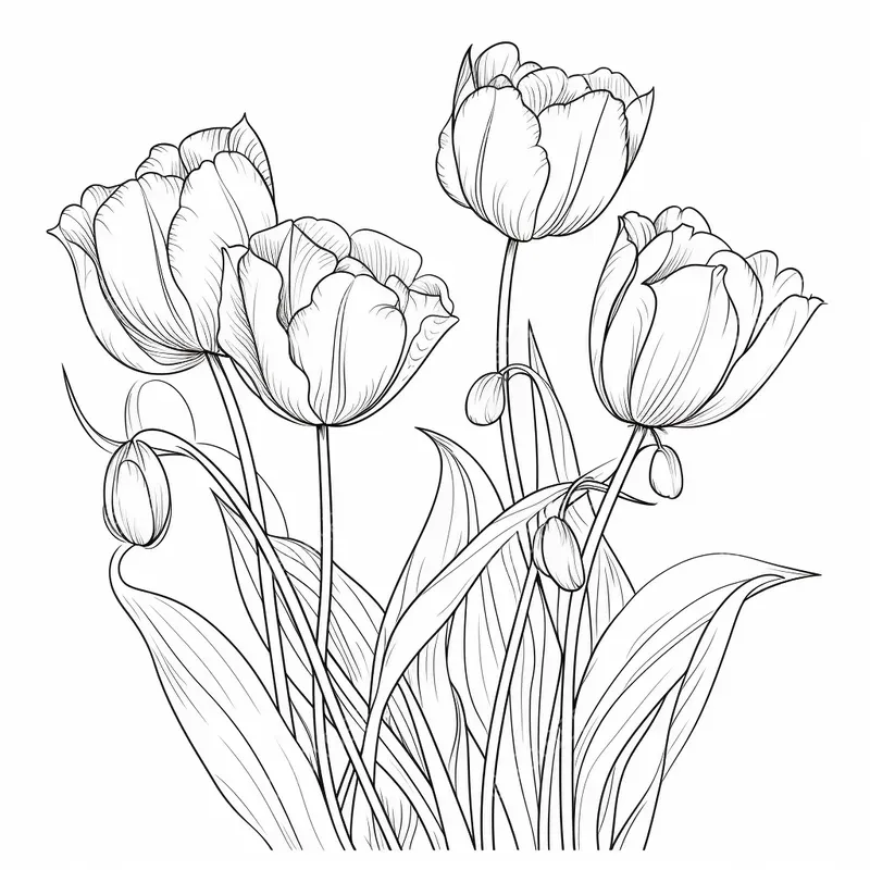 Super Clean Botanical Coloring Pages