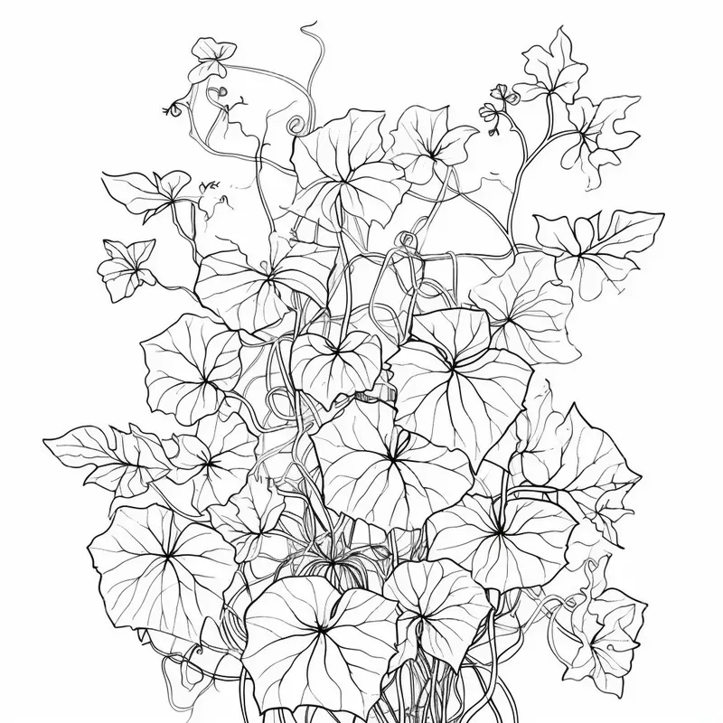 Super Clean Botanical Coloring Pages