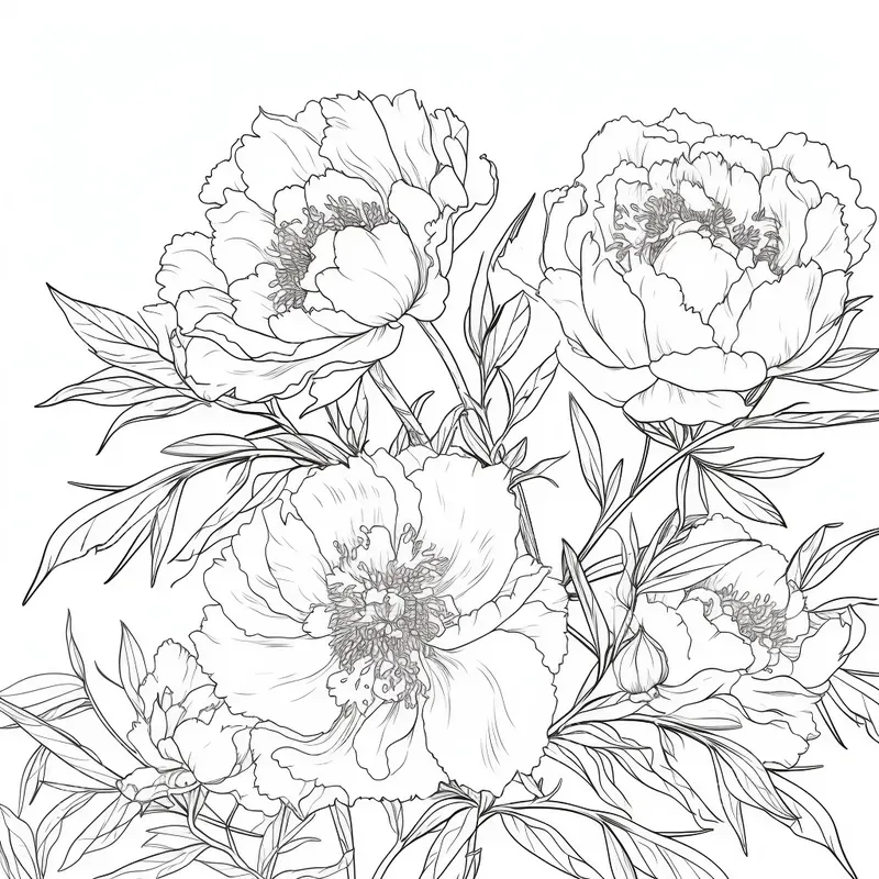 Super Clean Botanical Coloring Pages