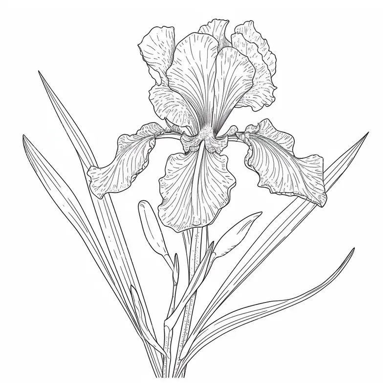Super Clean Botanical Coloring Pages