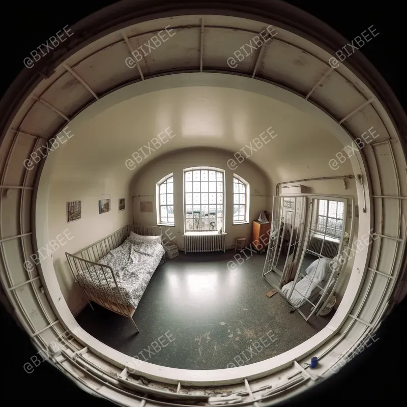 Fisheye Lens Room Photography