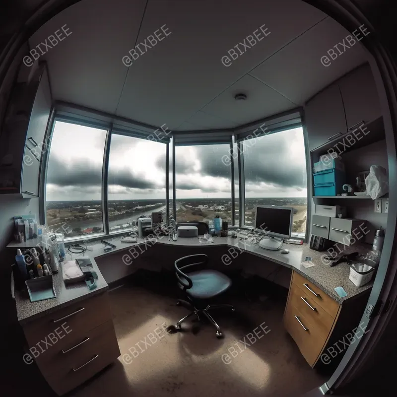 Fisheye Lens Room Photography