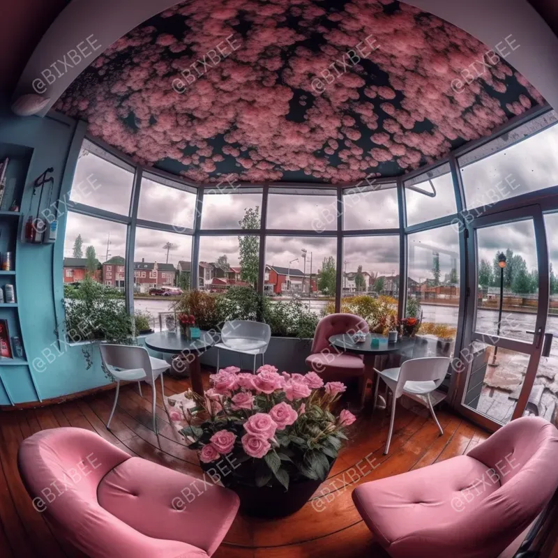 Fisheye Lens Room Photography