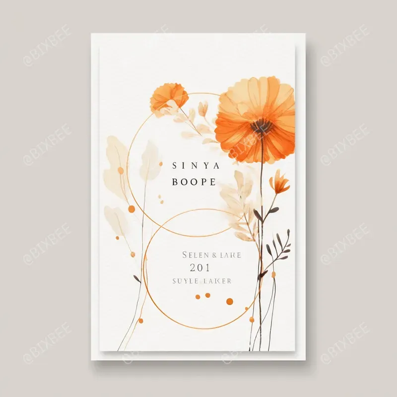 Minimalistic Wedding Invitations