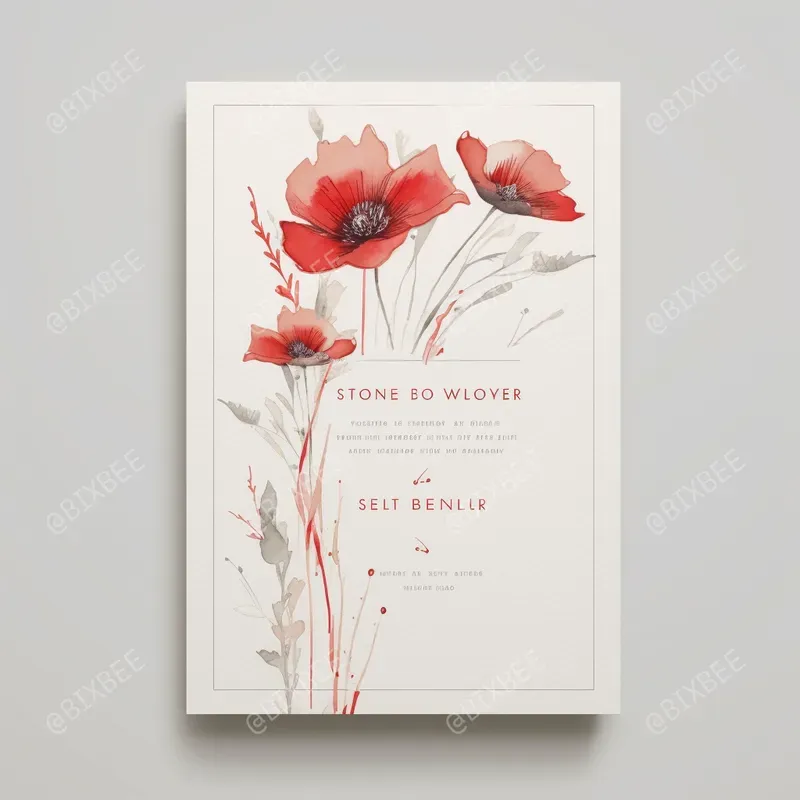 Minimalistic Wedding Invitations