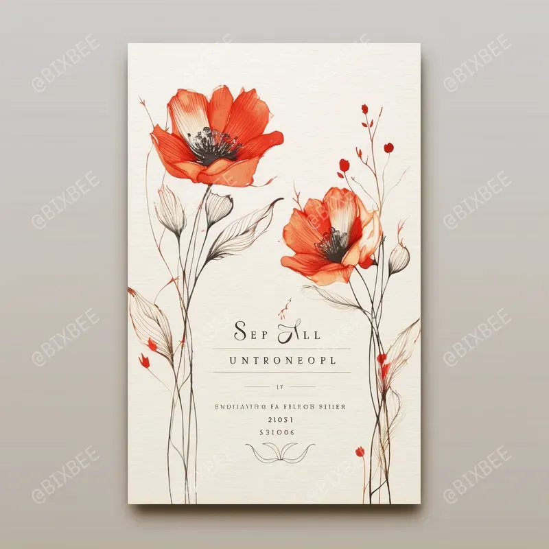 Minimalistic Wedding Invitations