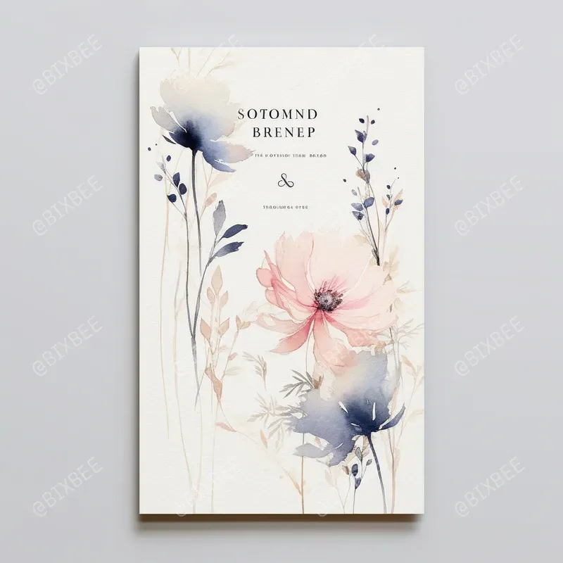 Minimalistic Wedding Invitations