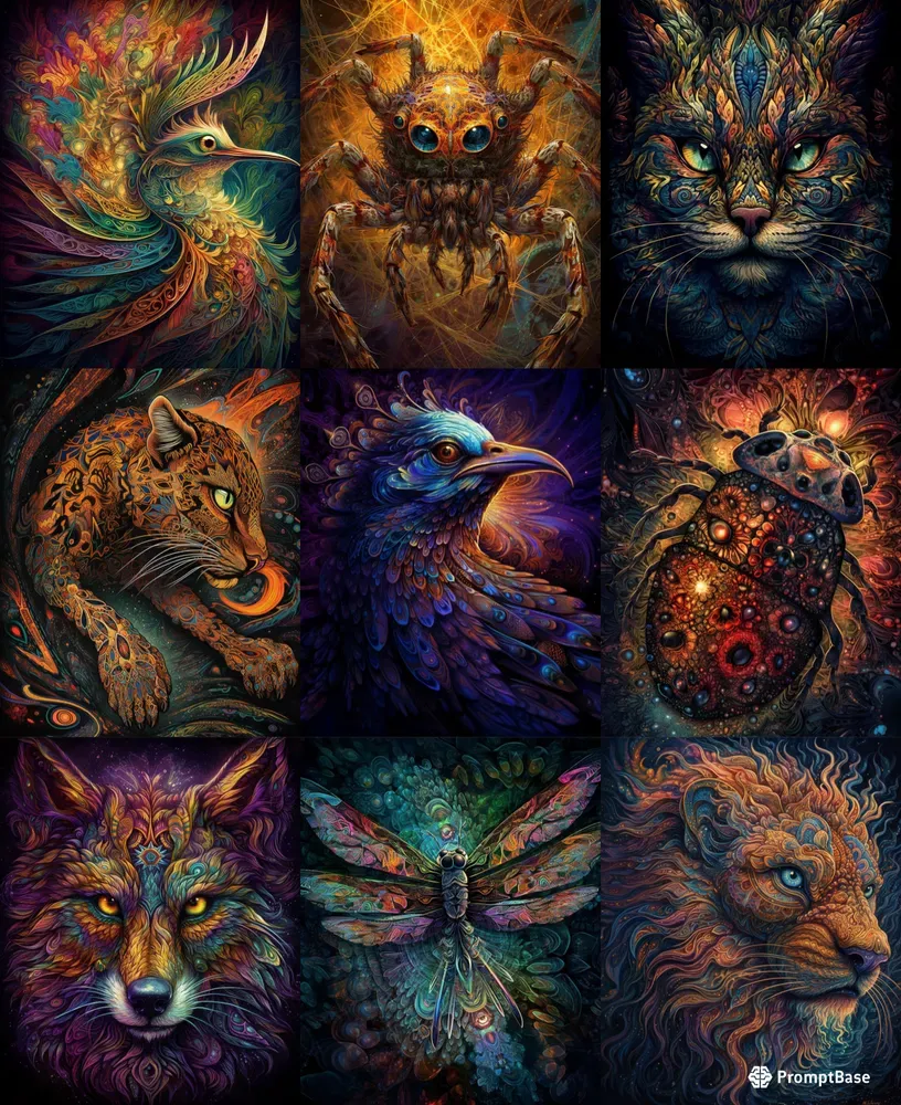Psychedelic Fantasy Art