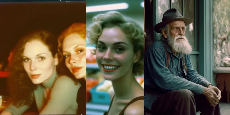 70s Retro Photographs generated by undefined