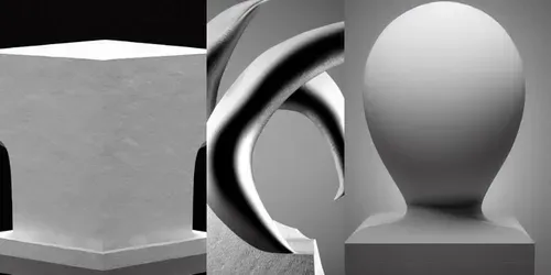 Artistic Lines generated by promptbase