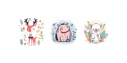 Animal Illustration Art generated by midjourney